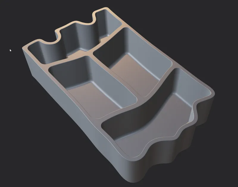 Modélisation CAO plateau apéritif